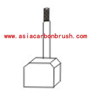 Mitsubishi carbon brush,carbon brush for automobile,car carbon brush,Mitsubishi 91244 JAAX 36 2-JAA 36