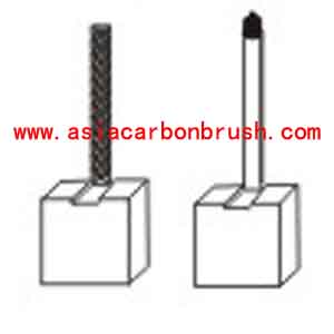Hitachi carbon brush,carbon brush for automobile,car carbon brush,Hitachi 91210 JASX 80-81 2-JAS 80-81