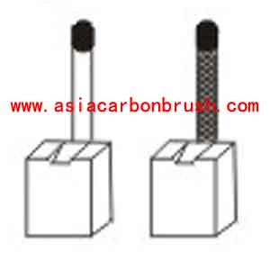 Bosch carbon brush,carbon brush for automobile,car carbon brush,Bosch 91026 BSX55-57 2-BS 55-57